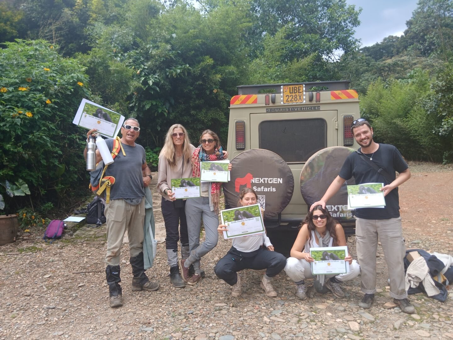 After Gorilla Habituation Experience in Rwanda