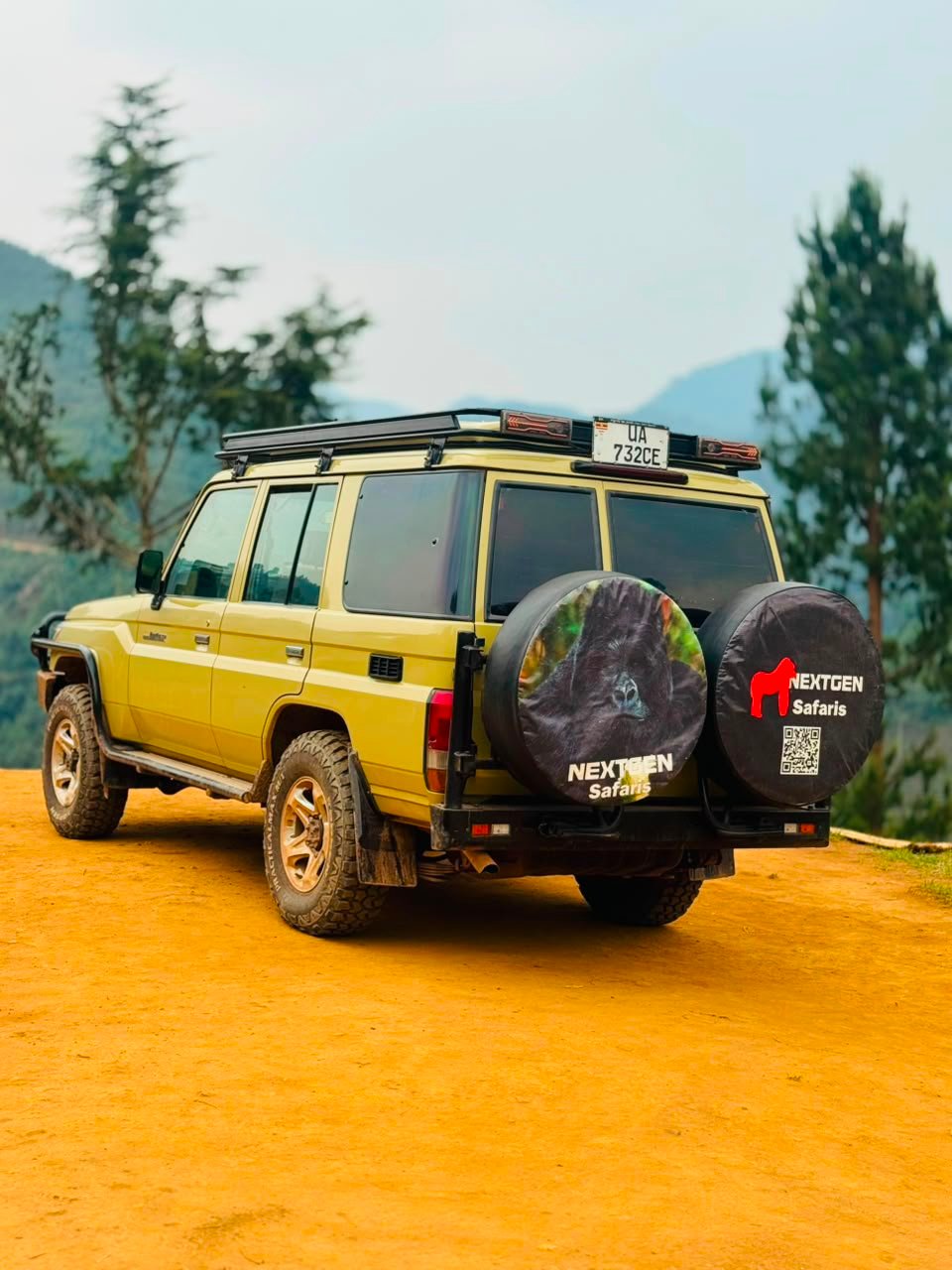 Safari Vehicle for Gorilla Trekking