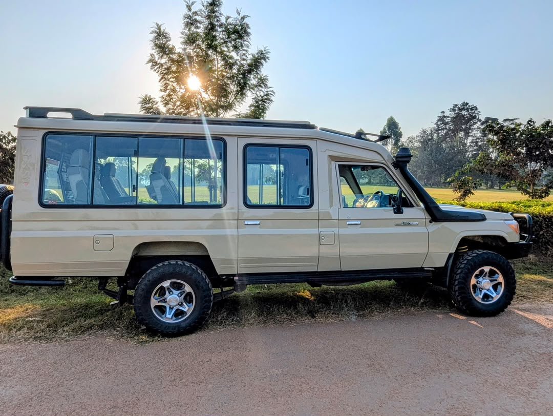 Gorilla Safari Vehicle in Rwanda