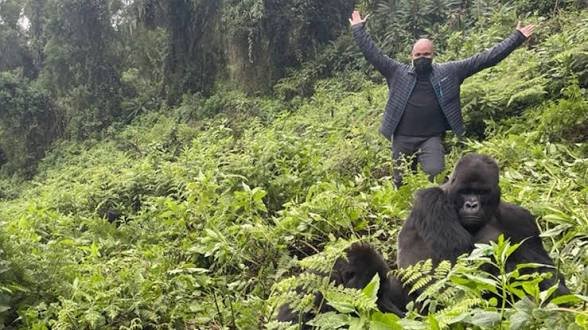 Mountain gorilla trekking experience in Rwanda